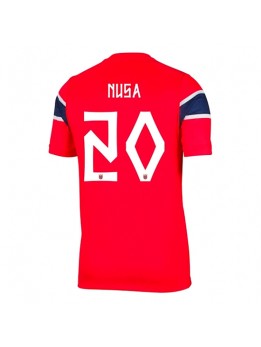 Norge Antonio Nusa #20 Replika Hemmakläder VM 2026 Kortärmad